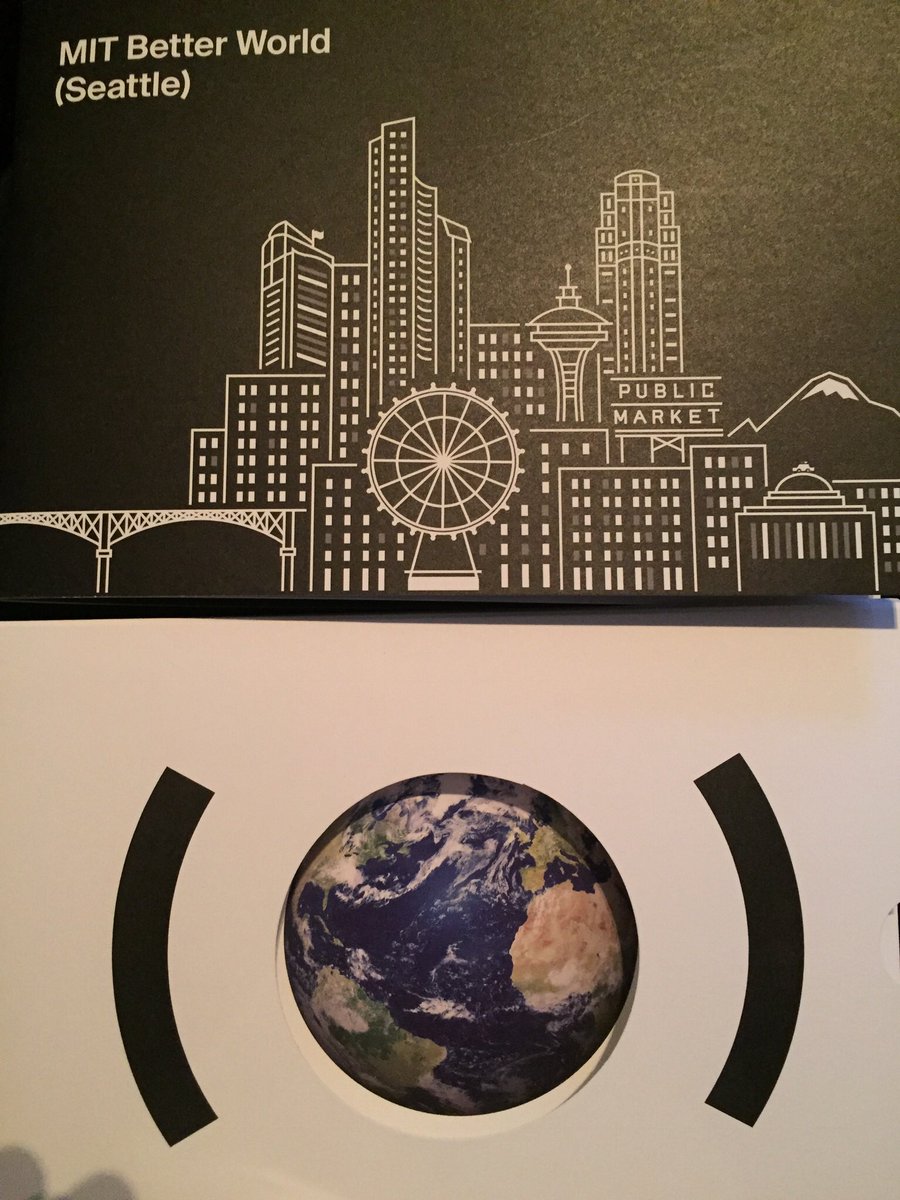 VidaK's tweet photo. Truly inspired by the #MITBetterWorld campaign event in Seattle tonight! https://t.co/6QikZrNhHn