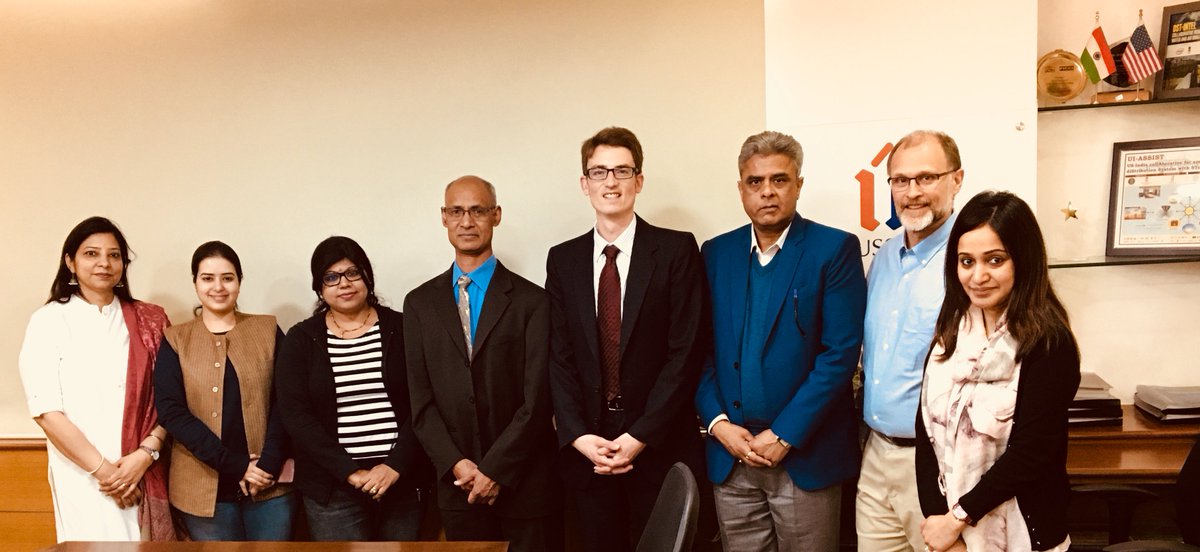 INDOUSSTF's tweet photo. #IUSSTF welcomes our "Water Advanced Research and Innovation" (WARI) Program Partners from the University of Nebraska-Lincoln (UNL)! https://t.co/NxXluN03Nc
