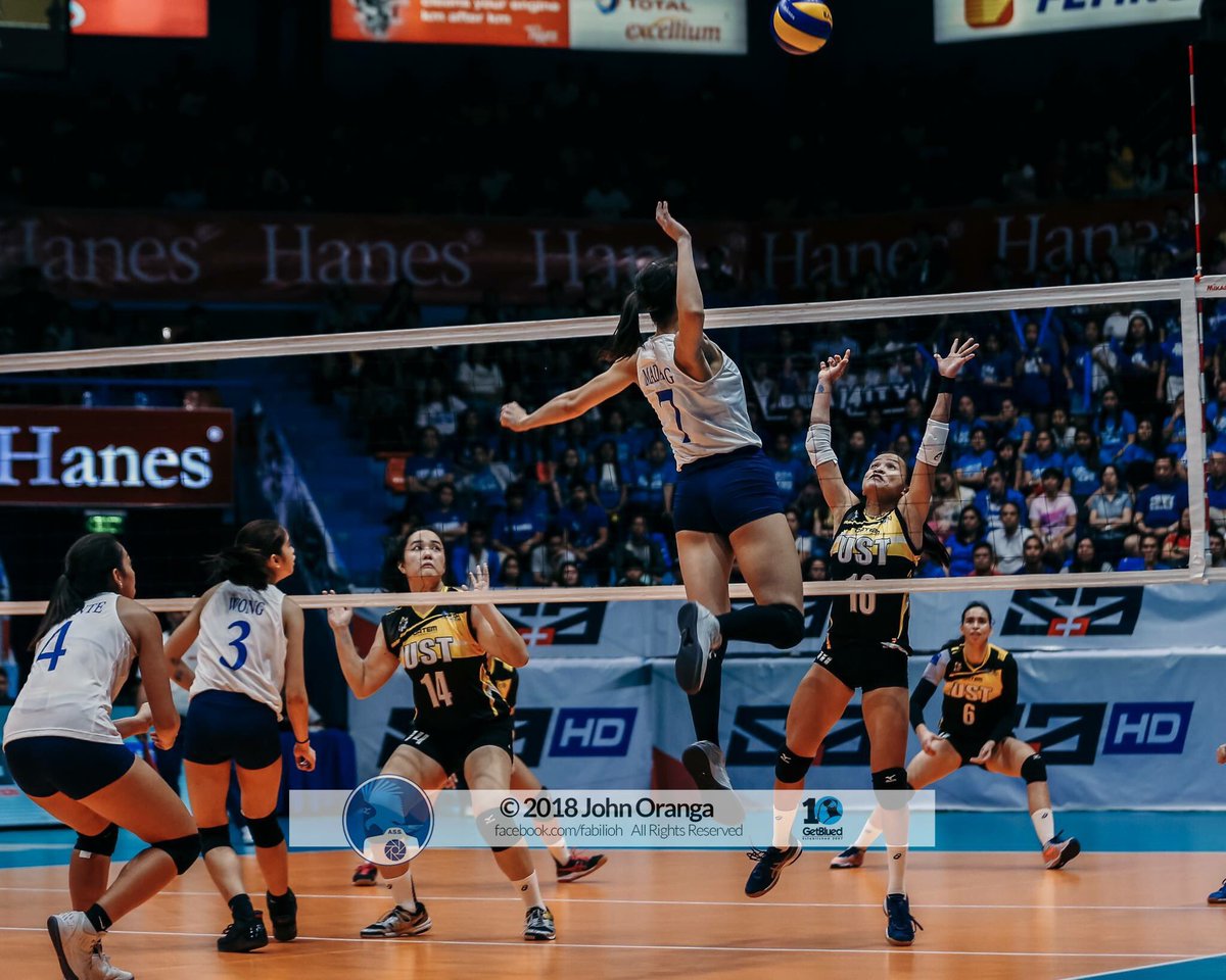 AteneoAgent's tweet photo. Some dub the match up against Adamson today as the "Battle of the Birds." In that case, just as what our hashtag #BendTheThrottleAteneo means, let us cheer and encourage the team to fly mightily high and fast to outdo their opponents. One Big Fight, Ateneo Lady Eagles! https://t.co/uiO5XBEv6r