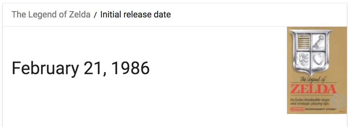 AustinJohnPlays's tweet photo. Exactly 32 years ago today, a magical game was released that will forever change the lives of many when it's dangerous to go alone. #HappyBirthday #TheLegendofZelda https://t.co/326Gaa2uIY