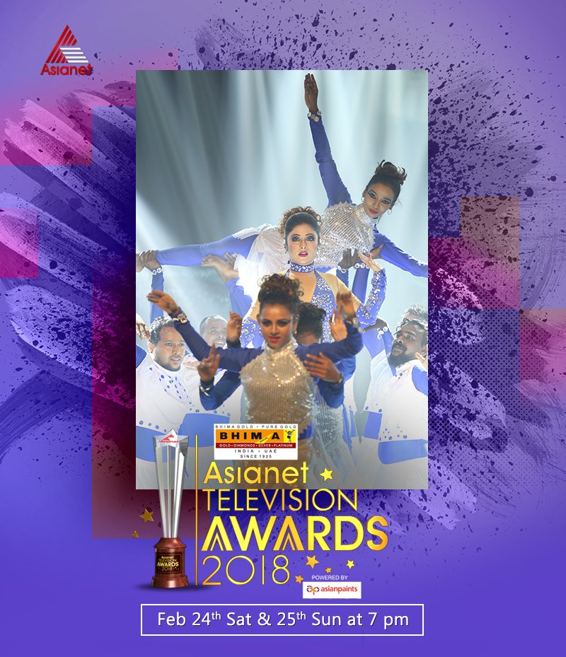 asianet's tweet photo. Asianet Television Awards 2018. Feb 24th and 25th !!
#AsianetTelevisionAwards2018 #ATA2018 #Event #Live #Viral #Trending #Celebrity #Entertainment #StartNight #Awards #Wardrobe #Attire https://t.co/pCLtVaqrAj