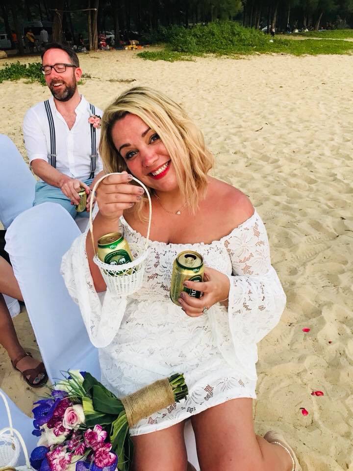 Jeniwilkes's tweet photo. A nice day for a white wedding 👰��� #love #thedrakes #beachwedding #Thailand #layanbeach https://t.co/2UPSwbcjEt
