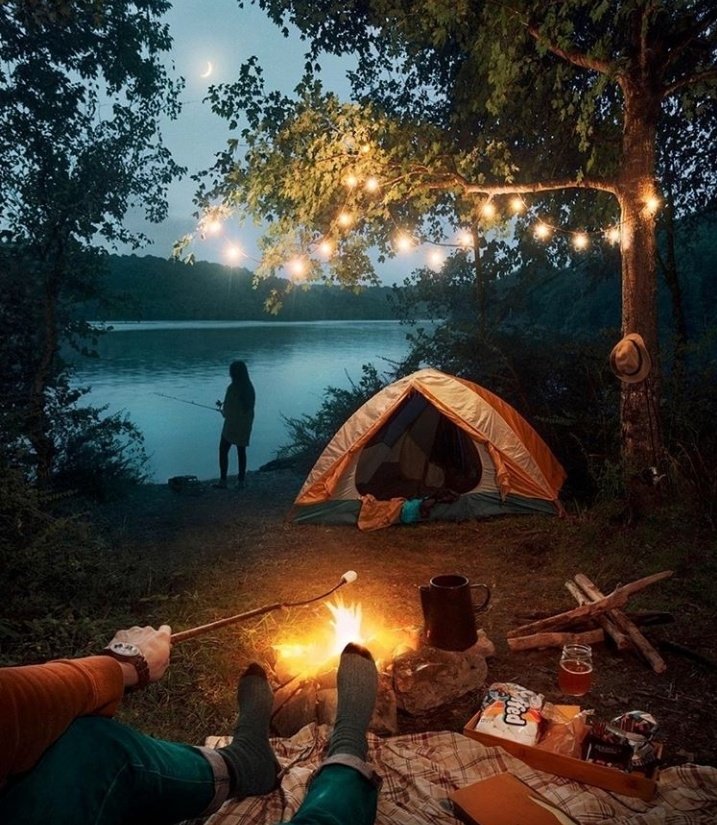 Enjoy in #life with someone  you #love. ❤🏕 #camping
