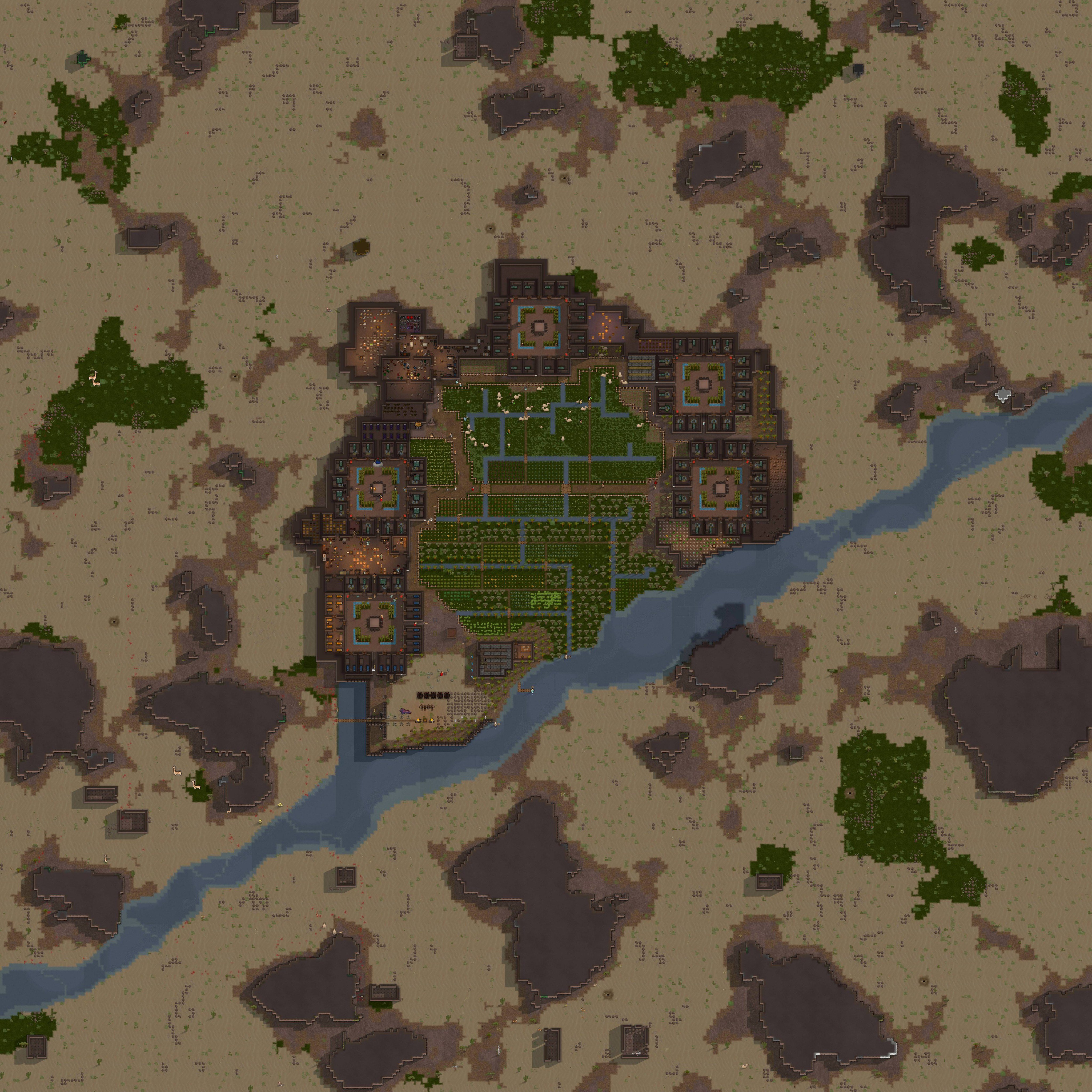 Tynan Sylvester I M Not Sure I Ve Seen A Rimworld Base As Beautiful As This Moroccan Themed One T Co 59xc9z15cs