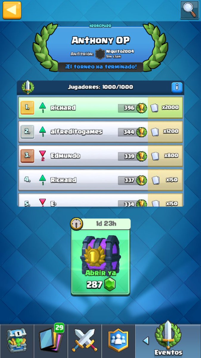 KSG_Richard's tweet photo. Hoy gane el torneo de @Rockstar_YT y ayer el torneo de @AnthonyD_Angelo el amo del sabueso https://t.co/2PibpNd1a3