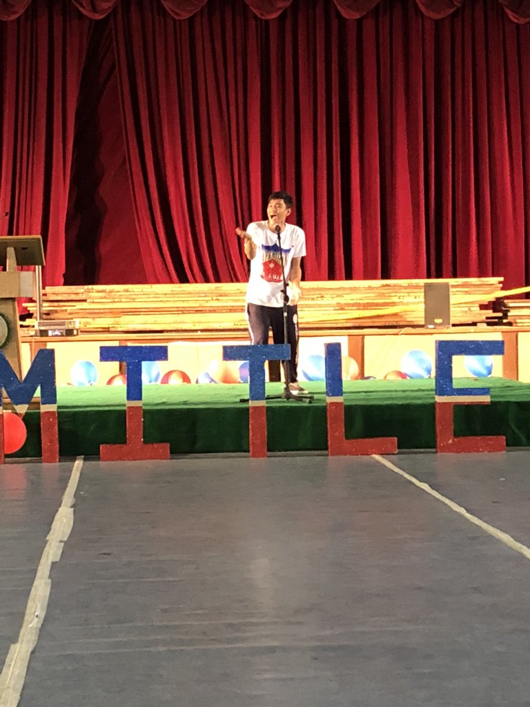 HSSAB_Official's tweet photo. SPOKEN POETRY FINALIST #3
Alfonso Chuidian of Badano Wildcats
#SHSUnleash
#LIMITLESS18 https://t.co/xQKpy4rTS9