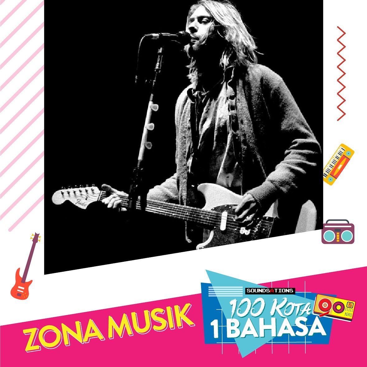 #90sMemento: Kalian sempet ngeliat beritanya doi pas meninggal di TV, radio, koran atau majalah? Wow, kalian udh gak muda lagi ya 🤣

Anyway, lagu Nirvana favorit kalian apa nih?