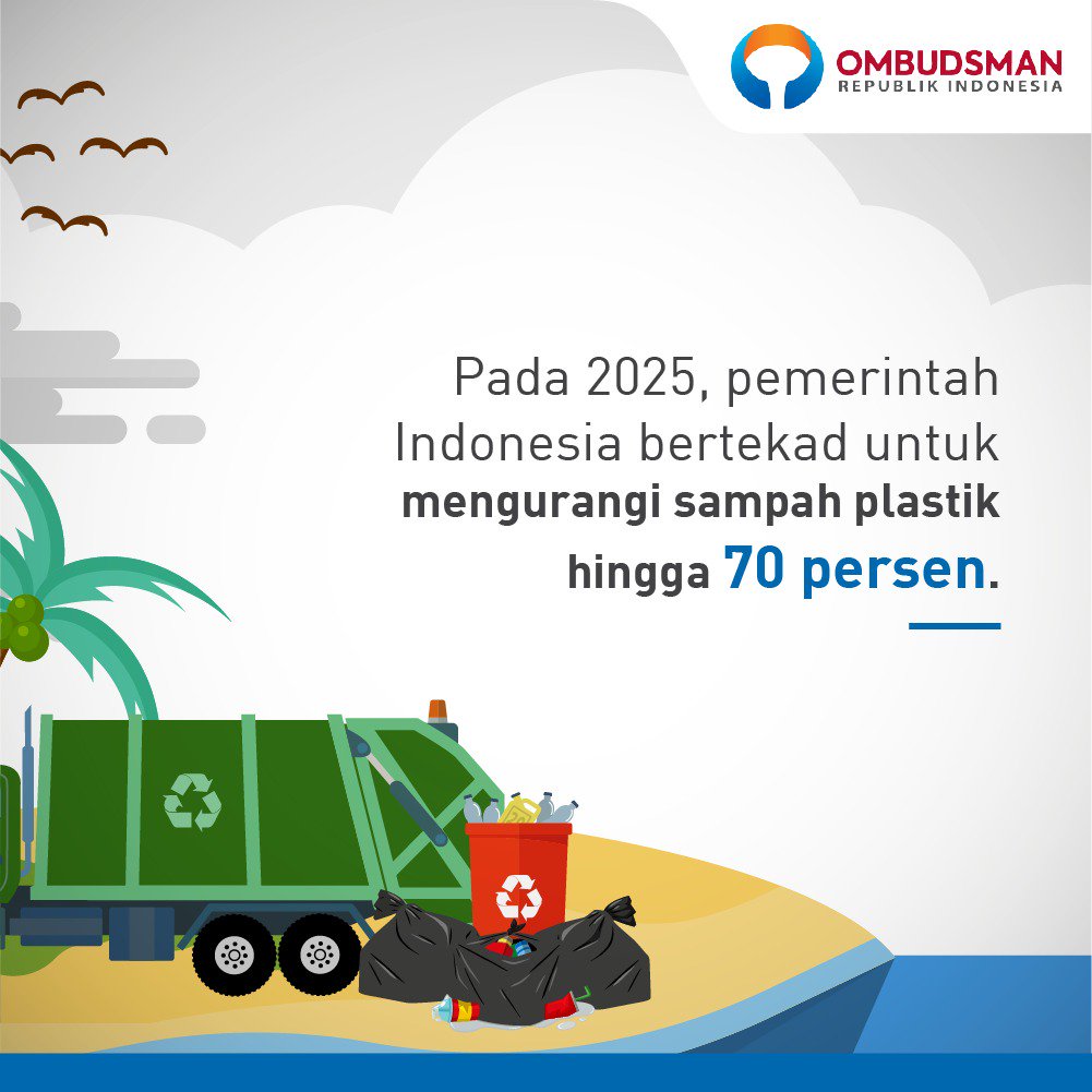 Sahabat, hari ini diperingati sebagai Hari Peduli Sampah Nasional, lho.

Sampai kapan, Indonesia mau menjadi produsen sampah plastik terbesar kedua di dunia?

Yuk, kurangi penggunaan plastik, kawal komitmen pemerintah untuk mengurangi 70% sampah plastik di tahun 2025 nanti. 😊