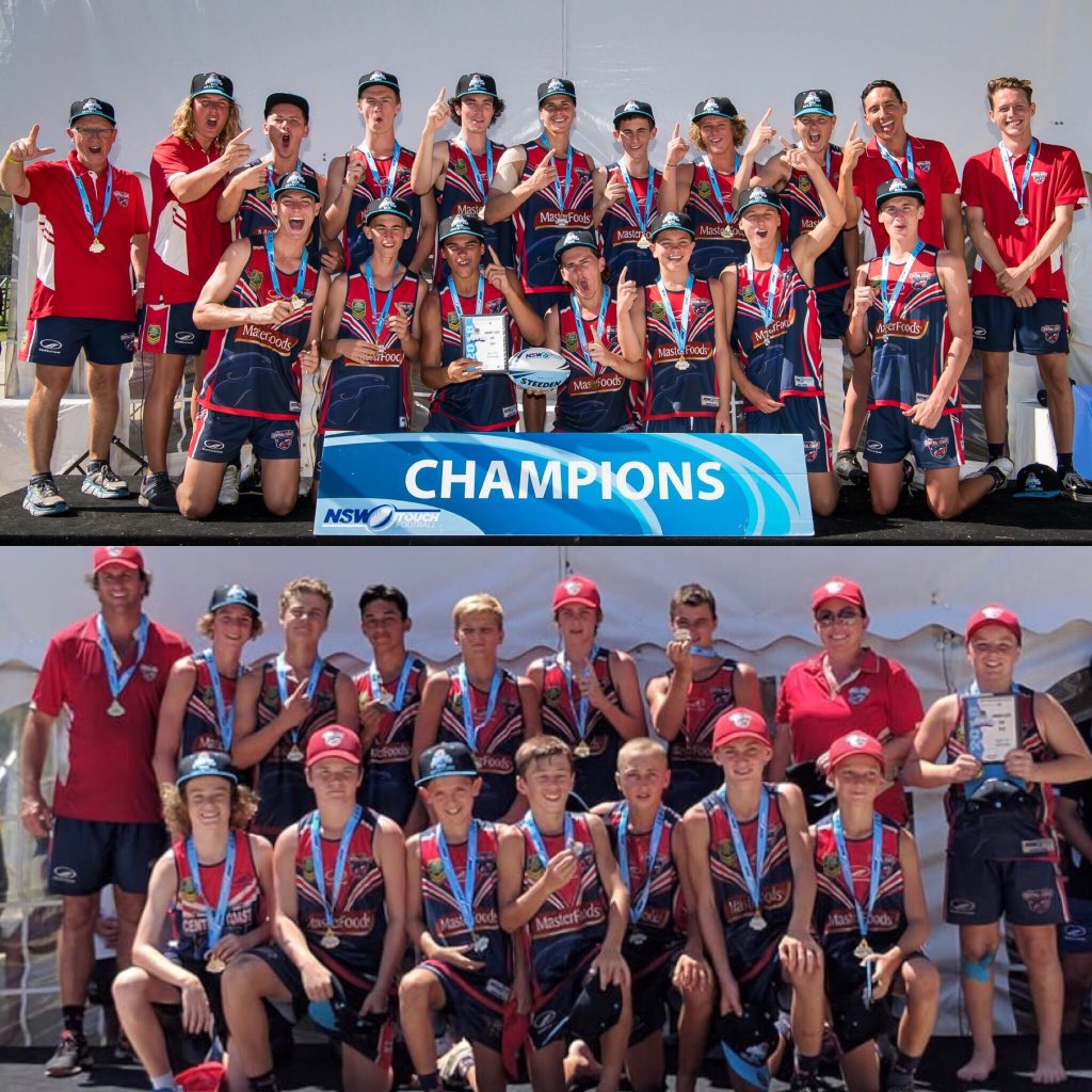 Our first @nsw_touch #nswjsc titles since 2007 and we double up taking the boys 14’s and 18’s. Thanks for a fantastic weekend to all involved from CCDT and the great team at NSWTA!

🐬 #centralcoasttouch