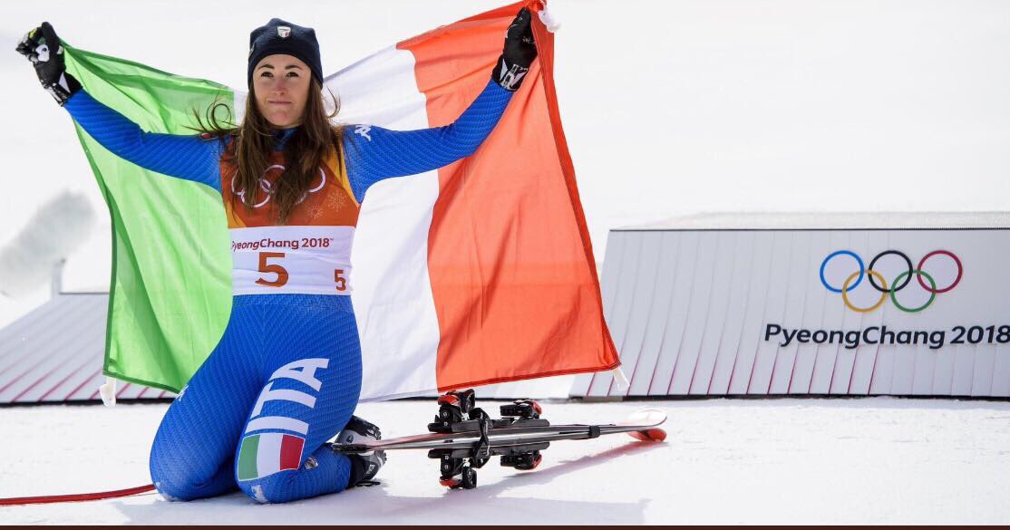 Una campionessa che non smette mai di emozionarci: Sofia #Goggia è ORO nella discesa libera, dopo una gara perfetta. Fantastica! #PyeongChang2018  #ItaliaTeam