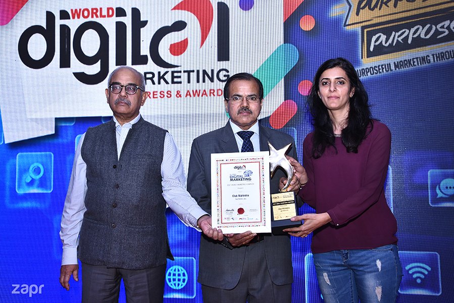 zaprindia's tweet photo. Zapr wins 4 awards at Global Digital Marketing Awards 2018 for the highly innovative campaign with @clubmahindra. Watch the award-winning case study here: https://t.co/DlCZtExmjx
#GDMA2018 #AdTech #TVToMobile #Mobile #Marketing #India https://t.co/CdsTa25uRI