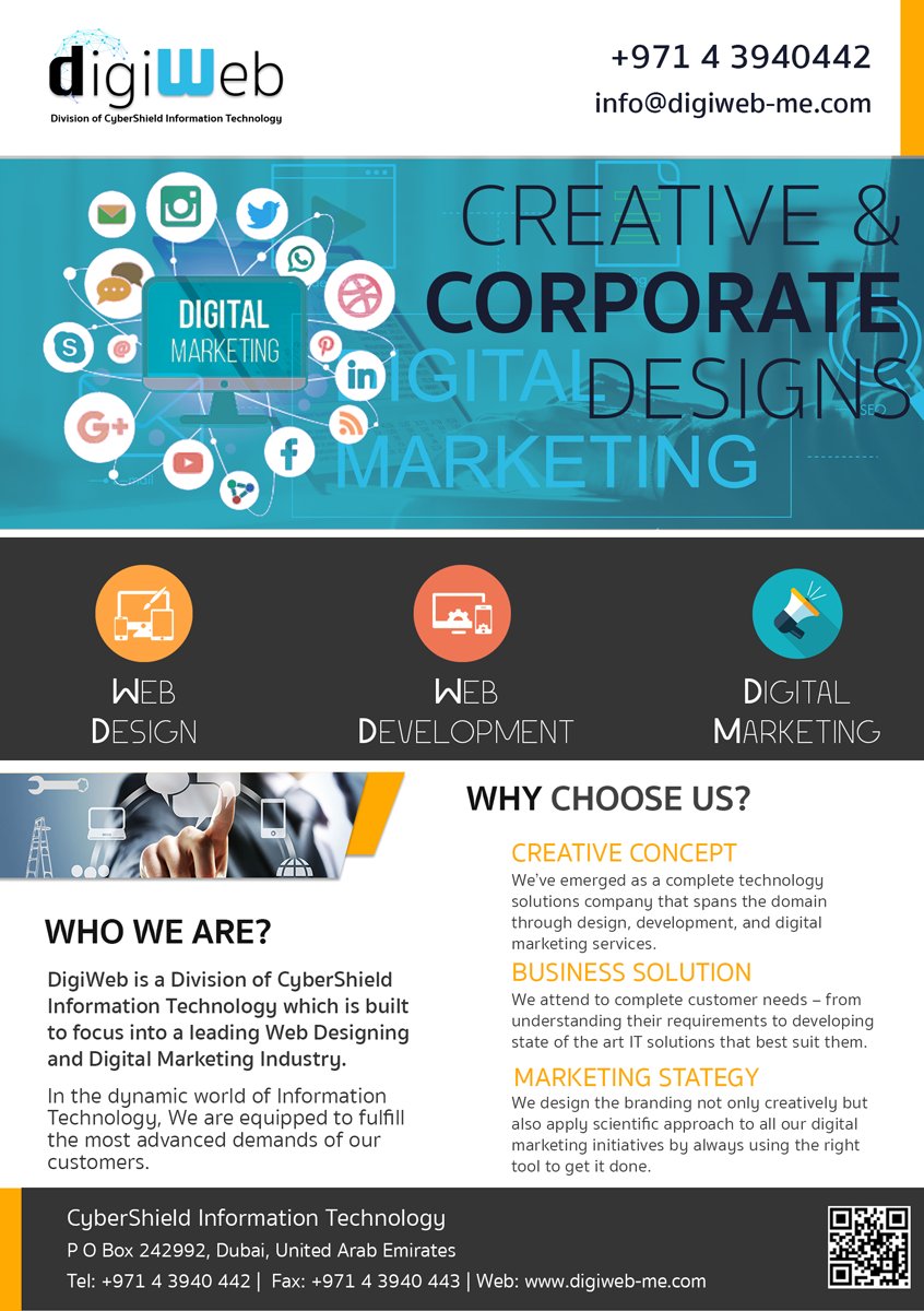 digiweb_me's tweet image. We are service provider for Designing, Deveolopment &amp;amp; Digital Markerting with expertise &amp;amp; professional skill sets. We create Digital World of your Business for not only get online identity for your Brand but also increase revenue by extermly different digital approach.
