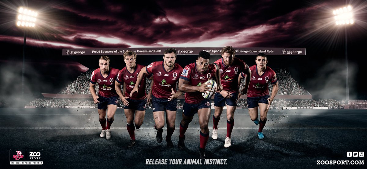 Just over 48hrs to the start of the <a href="/SuperRugby/">Super Rugby Pacific</a> season for <a href="/redsrugby/">Queensland Reds</a> From all the team at <a href="/ZooSport/">Zoo Sport</a> we wish you the best of luck for the season ahead. Release your animal instinct! #Reds2018 #ZooSport
