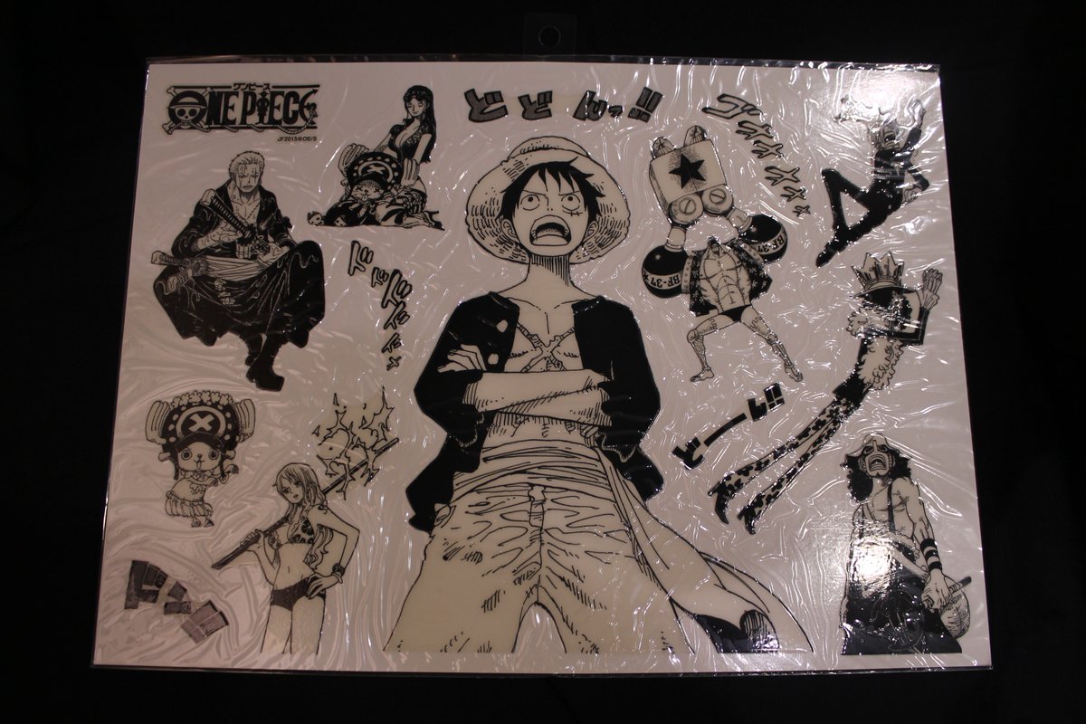 One Piece麦わらストア渋谷本店 V Twitter 再入荷 原画商品 ウォールステッカー Jf15 1 500円 税 好評発売中 Onepiece 麦わらストア