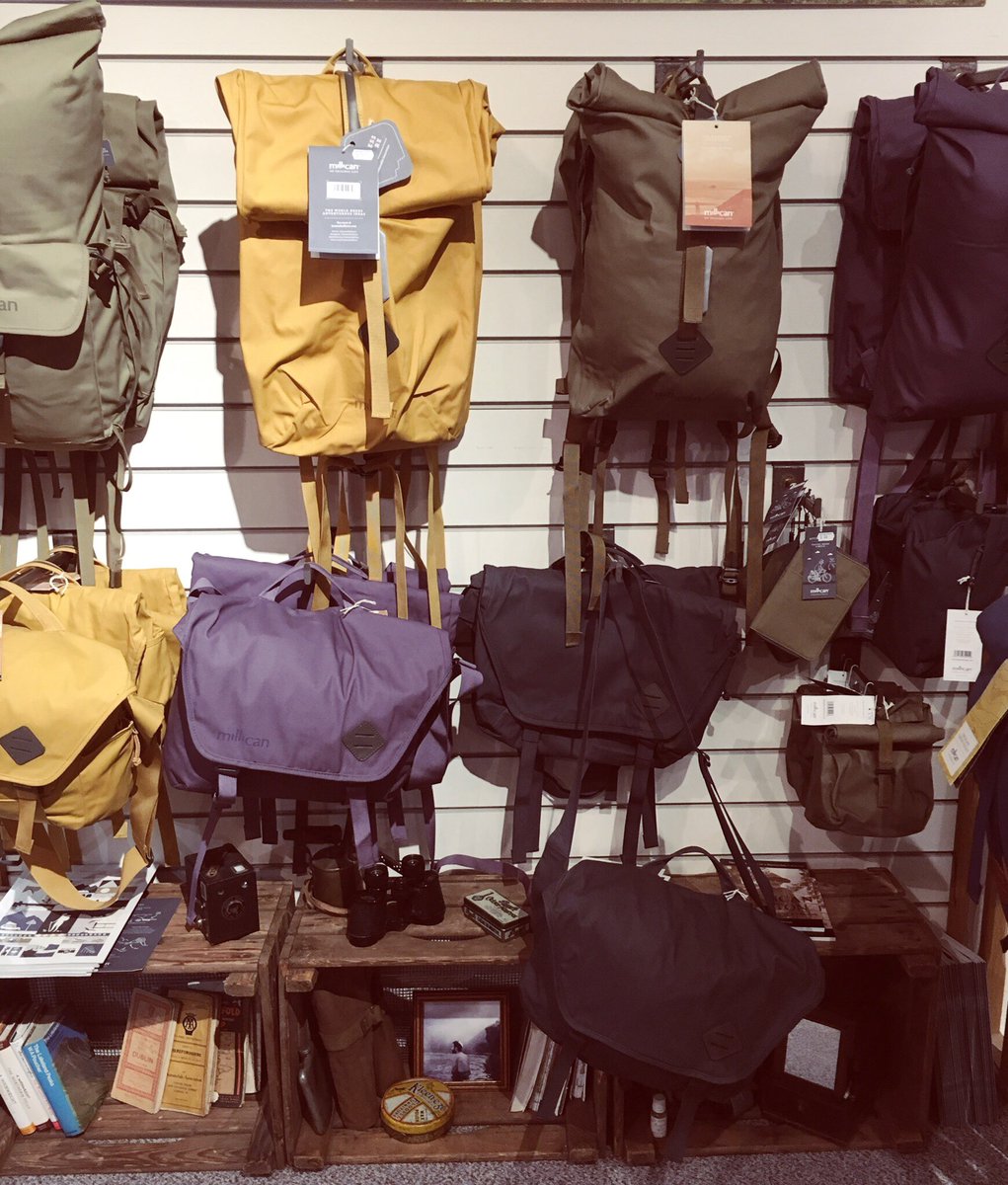 agoodramble's tweet image. Bag porn. These bags. @homeofmillican A bag for all reasons, a bag just because it’s a great bag. #bag #abagforallreasons #outdoorkit #bagforlife #bagshopping #backpack #millican