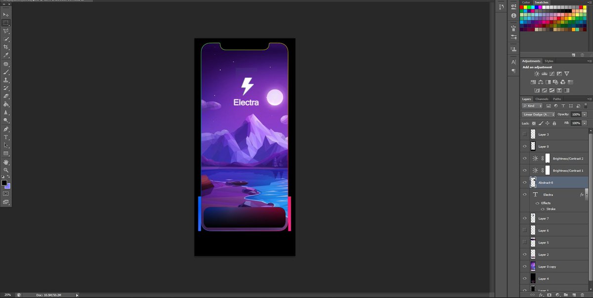 xImfao's tweet photo. @j626w @nullriver I know what you mean but I actually took the background supported for iPhone X. Then added the nice color glow to the edges with some color corrections myself and yes added Electra as well lol. https://t.co/7eSoF5wC8J