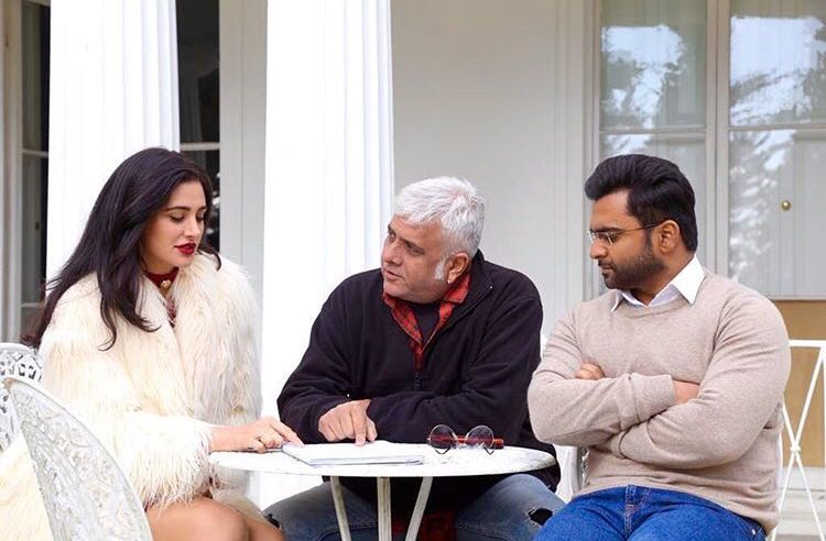 Nargis Fakhri and Sachiin Joshi in #Amaavas... 35-day start-to-finish shooting has commenced in London... Directed by Bhushan Patel [#1920EvilReturns, #RaginiMMS2 and #Alone].