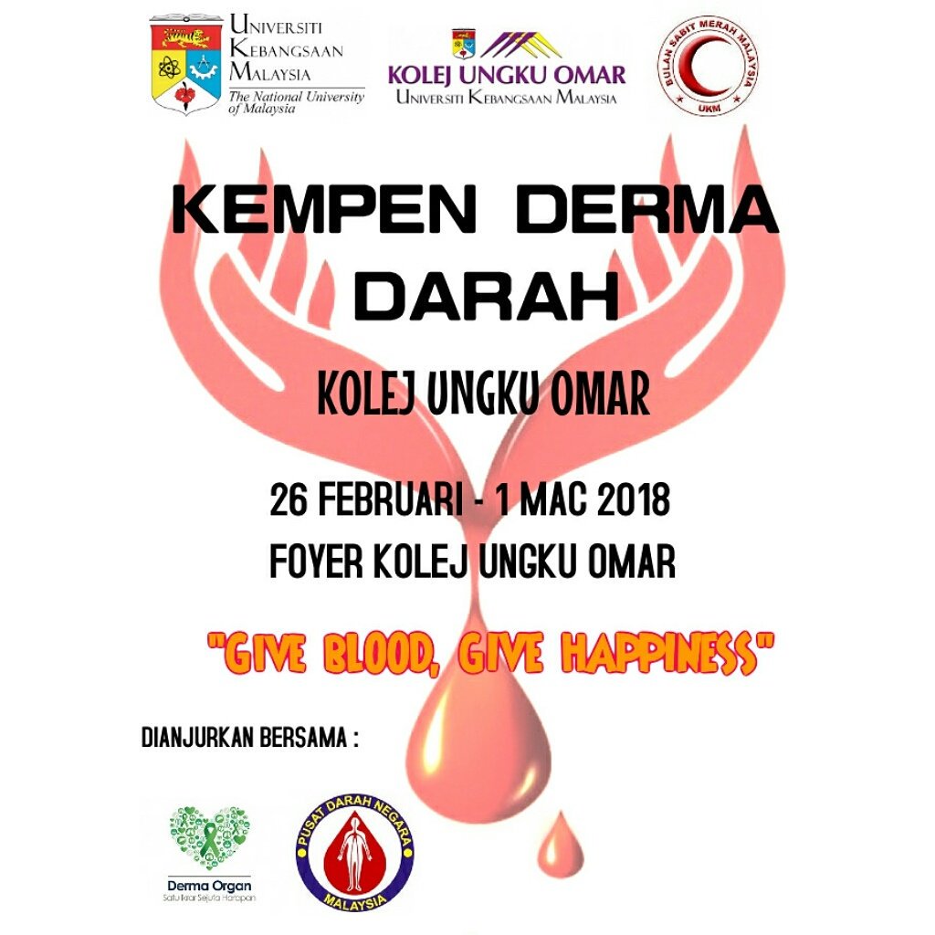 Bsmm Cabang Ukm على تويتر Ayuh Sertai Kempen Derma Darah Anjuran