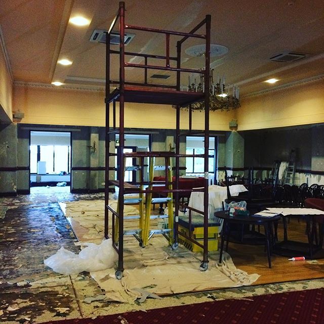 The Brookfield Suite refurbishment at the Masonic Hall Westhoughton one of Silverglide’s latest projects. #Silverglide