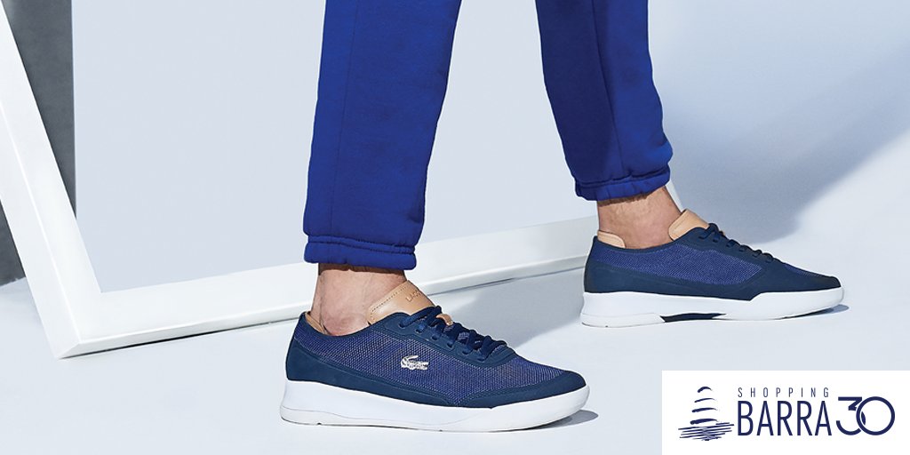ShoppingBarra's tweet photo. Mistura irreverente com LT Spirit Elite da Lacoste! 

Lacoste | L3 Praça Central https://t.co/HC8wJKvqrw