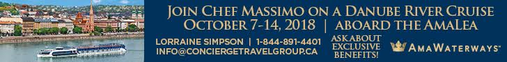CapraChefcapra's tweet photo. https://t.co/jGUyFTfGTm
Experience culinary flavors in grand capitals and charming towns along the Danube on October 7th, 2018

For pricing details or more information please email Lorraine Simpson or call 1-844-891-4401 https://t.co/WWage4Txdy