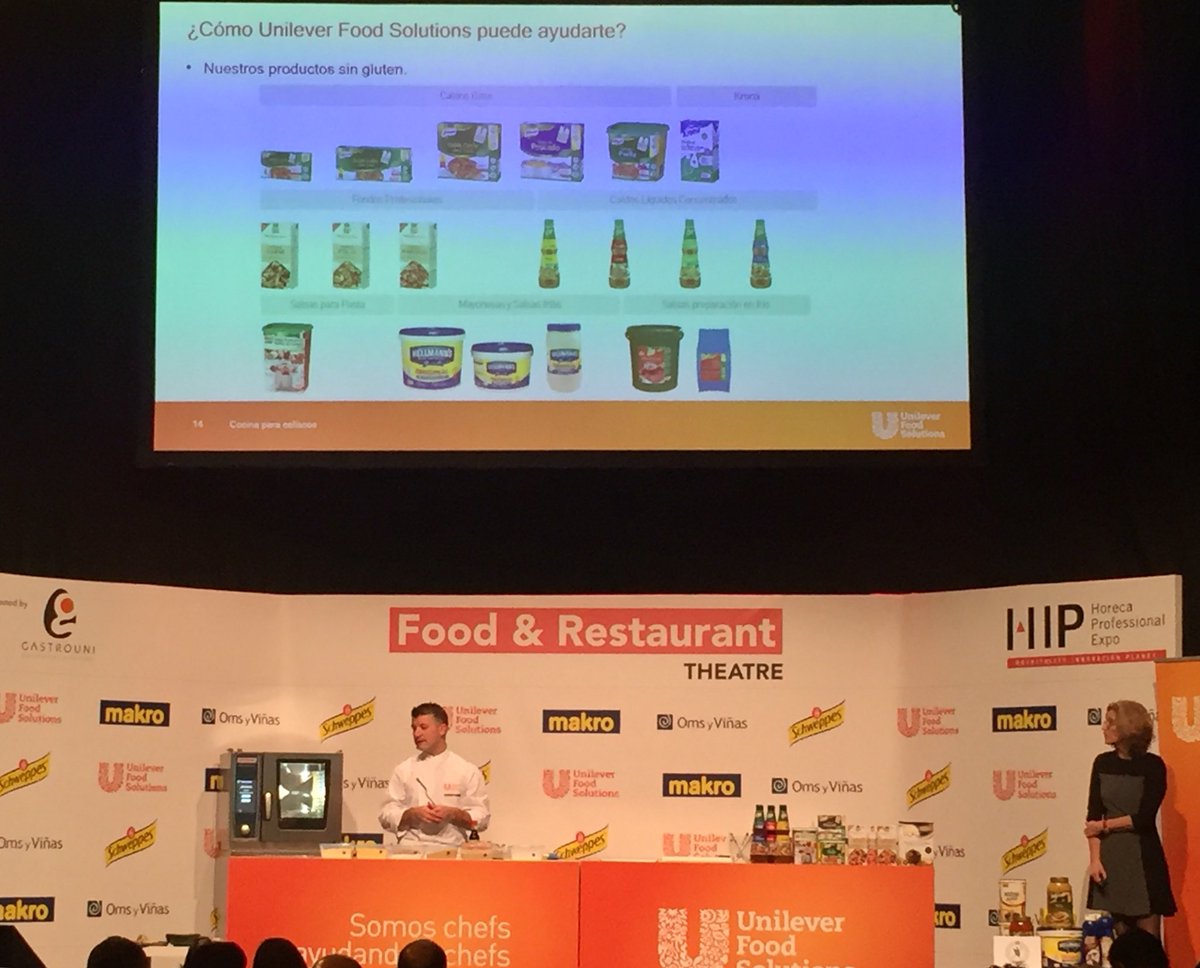 ¿Conoces todos nuestros productos sin gluten?
Gestionar una cocina sin #alérgenos con <a href="/chefpabloufs/">Pablo García</a> 
#HIP2018