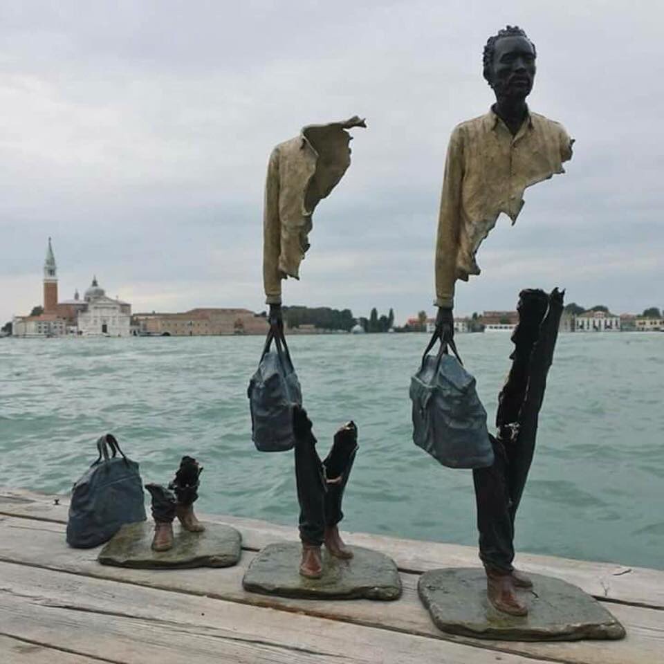 Awesome sculpture by Bruno Catalano.
Could you give it a title?