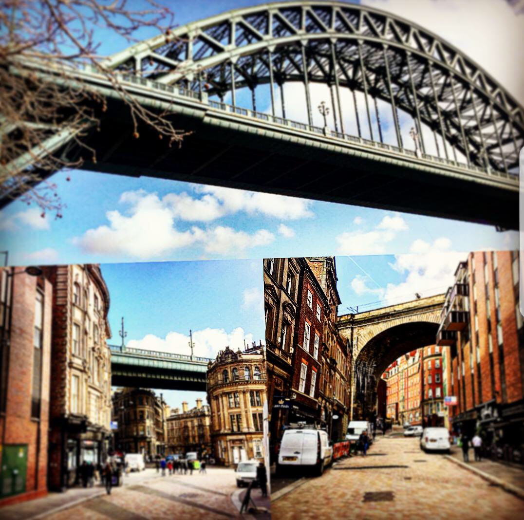Site meeting with the Bridges & Blue sky’s of #Newcastle  #dv8designs #interiordesign #bardesign #restaurantdesign #pubdesigners
