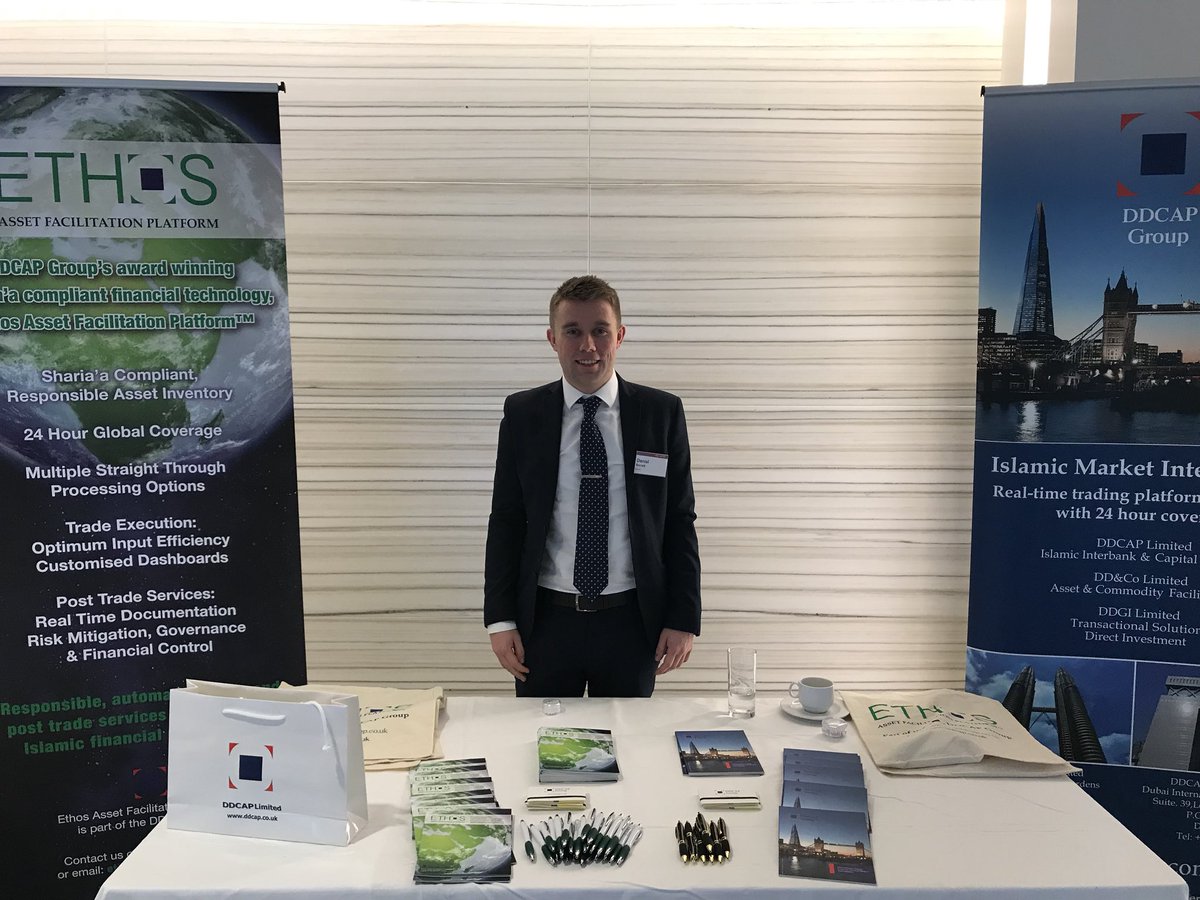 uk_ifc's tweet image. @daniel_barrett8 #DDCAP ready to talk about #Islamicfinance @KLGates with @isramy. Be sure to drop by and say hello! #IFTW18