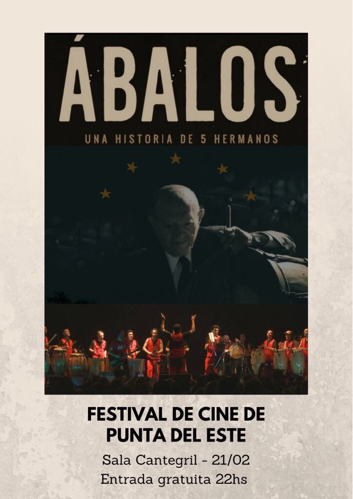 vitilloabalos's tweet photo. HOY a las 22hs en la Sala Cantegril: “ABALOS, una historia de 5 hermanos”
Festival Internacional de Cine de Punta del Este
Entrada gratuita
#PuntaDelEste #FICPDE #Cantegril #FestivalDeCine https://t.co/5hu8svg91j