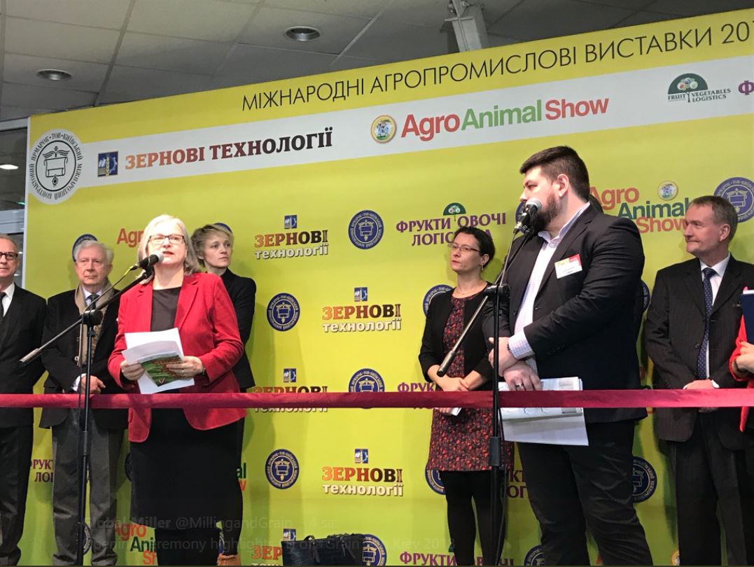 MillingGrain_TR's tweet image. Ukrayna / Kiev Graintech fuarı açılışı. #Graintech