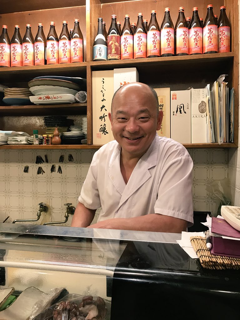 emilyfisker's tweet photo. Had the most incredible sushi dinner with @mai7726 @ Dai-gen. Not only was the food amazing, but the owner, Tai-sho, made the whole thing so fun, definitely an experience to remember! π£β€οΈπ
#sushiheaven #goingbacktomorrow https://t.co/7SYNmUjZJK