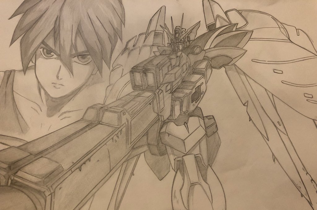 べーやん え うそ ガンダムw再放送すんの 最高やん あの自爆男が見れるんやw てなことで過去絵だけどあげとこ 新機動戦記ガンダムw 新機動戦記ガンダムw再放送