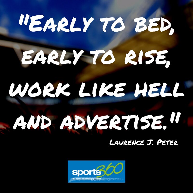 Sports___360's tweet photo. #WednesdayWisdom #Advertising #SportsAdvertising #Marketing #SportsMarketing #SportsBiz #Football #Rugby #Netball #Darts #TitleSponsorship #KitSponsorship #PerimeterAdvertising #OfficialPartnerDeals “We’ve Got Every Angle Covered.” https://t.co/dlP91i1t02
