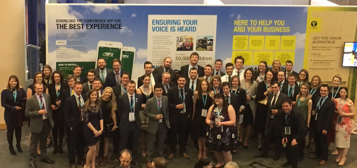 Look at our impressive bunch of YFC members all enjoying #NFU18 and gaining lots from the experience. Enjoy day two everyone!