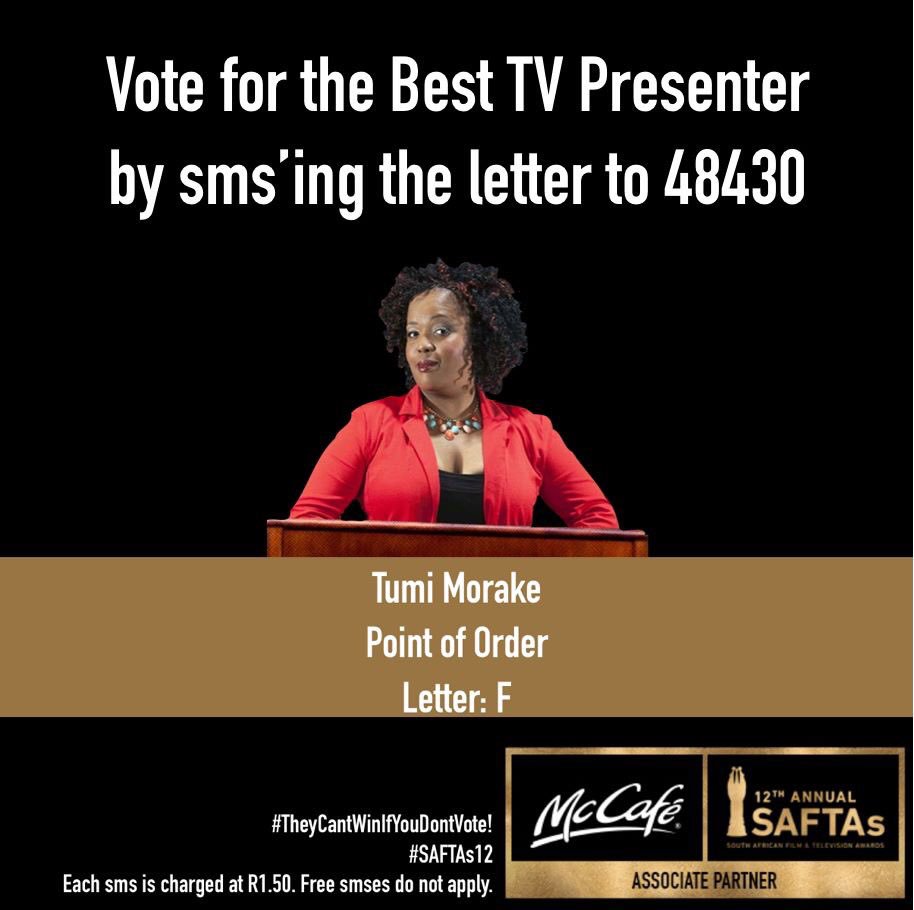 zanews's tweet photo. Comrades, friends. Grab your phones and vote F for our Madam Speaker @tumi_morake NOW, or Cyril will grab your land without compensation. 
#GiveAnF https://t.co/JQPQBQA2Z8