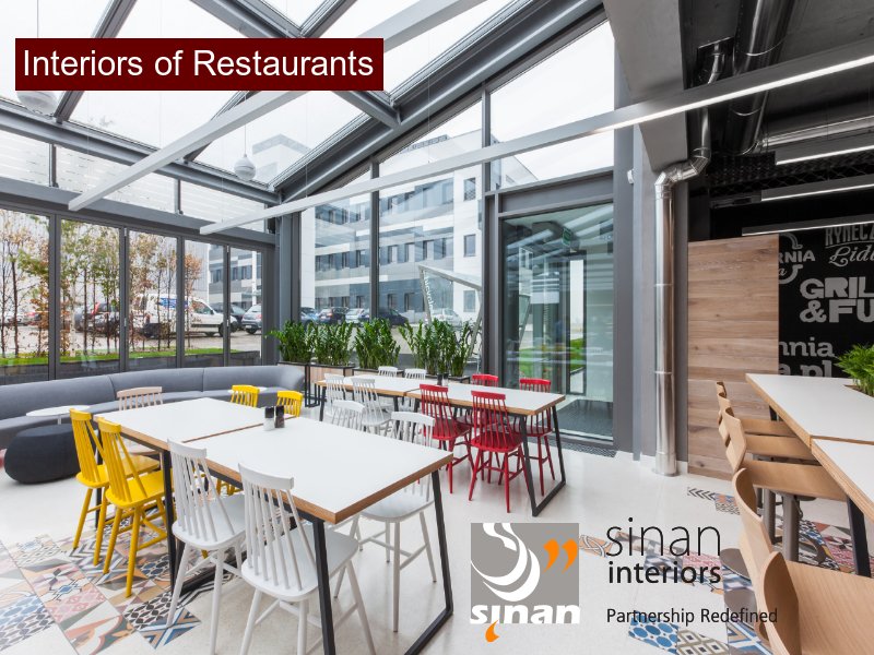 We specialize in designing the #interiors of #restaurants to give them a luxurious new look. To know more about our services, do visit our website at sinaninteriors.com
 #restaurantinteriors #restaurantdesign #hospitalitydesign #restaurantrenovation #designrestaurants