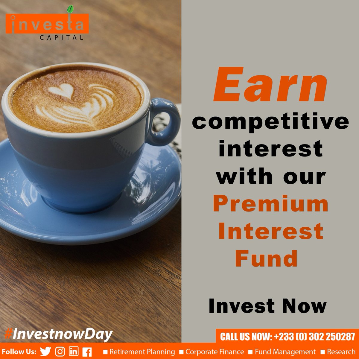 Investa_gh's tweet photo. Invest with us now #InvestaCapital #InvestnowDay https://t.co/fHzJBCU4NI