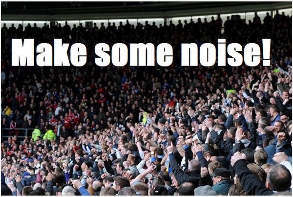 It’s match day #dcfcfans! You know the drill, bring your scarves and for 90 minutes, let’s make some noise! #dcfc