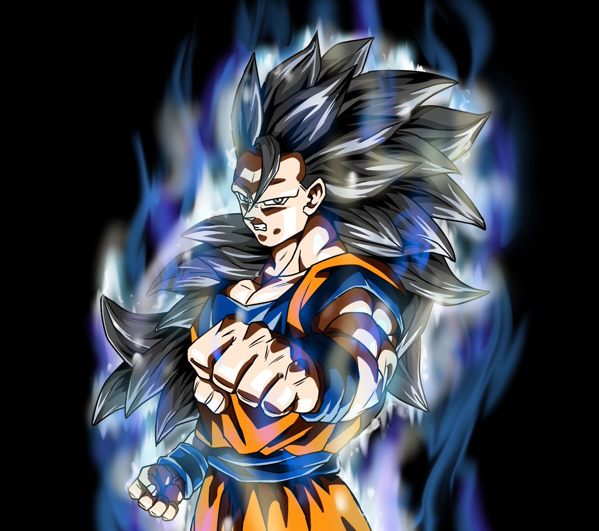 demoniacal 兆) 孫悟空(超サイヤ人ブルー/身勝手の極意 fit