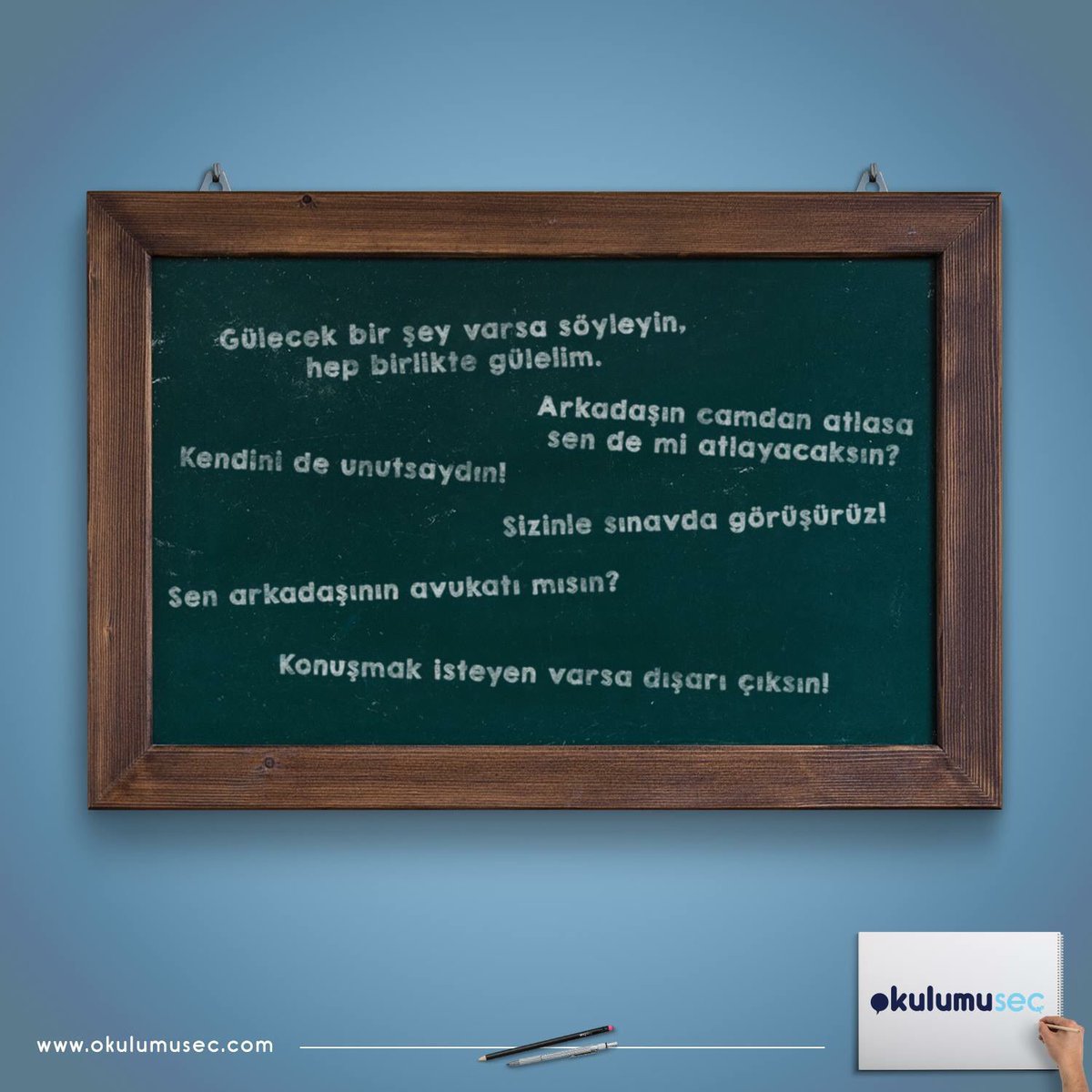 Öğretmenlerin klişe cümlelerinden senin hiç unutamadığın hangisi? Yorumlarda buluşalım. 😉

#öğretmen #öğrenci #öğretmenklişeleri #eğitim #okul #okulrehberi #özelokul