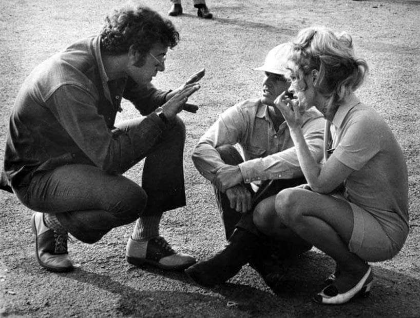 Happy birthday, Bob Rafelson!

Here with Jack Nicholson and Karen Black on the set of Five Easy Pieces (1970). 
