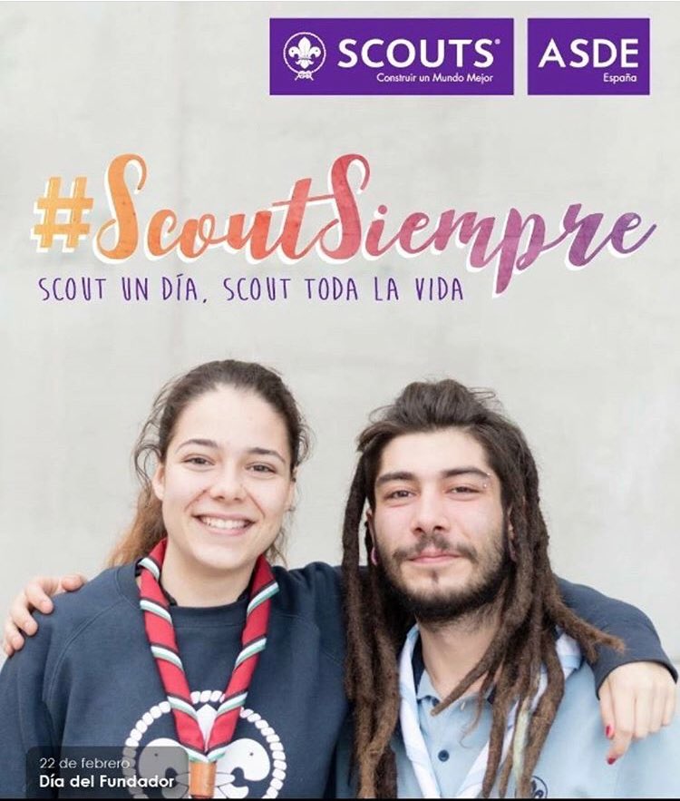 scout_es's tweet photo. No te pierdas hoy a las 23h en @ondamadrid el programa @MadridSF. Estará nuestra #PortavozScout @AnaBananaBerry hablando sobre el #Escultismo y el #WorldFounderDay
#SiempreScout
https://t.co/B1sGfxj6Ny
#WFD @worldscouting @Tu_ScoutsEdM https://t.co/F2iCirAvDp