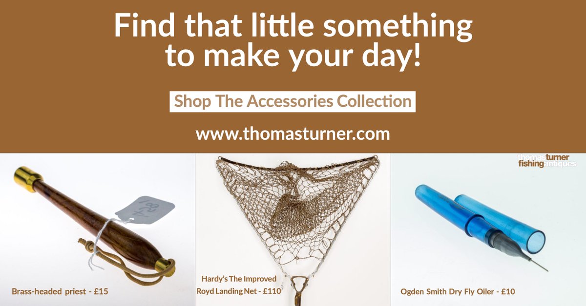 FlyFishForums's tweet image. We love a good accessory and even more so when they have a bit of a history to them. Check out our range of vintage and other fishing accessories today at Thomas Turner Fishing Antiques! ow.ly/8ncP30iwF0z #vintage #fishing #antique #flyfishing #gift #accessory