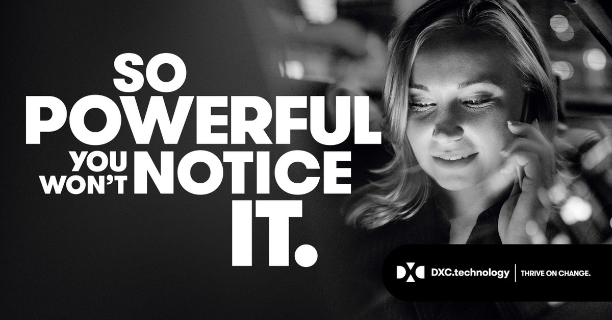 DXCTechnology's tweet image. Invisible #IT? Your employees won&apos;t even realize the IT that’s powering their digital workplace. Explore the new workplace dxc.to/2FeoiR7. #ThriveonChange