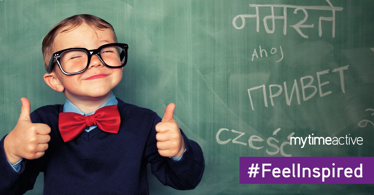 ESHealthtrainer's tweet photo. Explore new cultures this month by learning a new language. You can learn the basics of any language in just seven days…and then show off your skills with your friends and family! #FeelInspired https://t.co/ScntZY1xt5