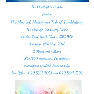 Cheam_Traders's tweet image. The Magical, Mysterious Tale of Tumbledown by The Christopher Singers cheam-traders.co.uk/magical-myster…