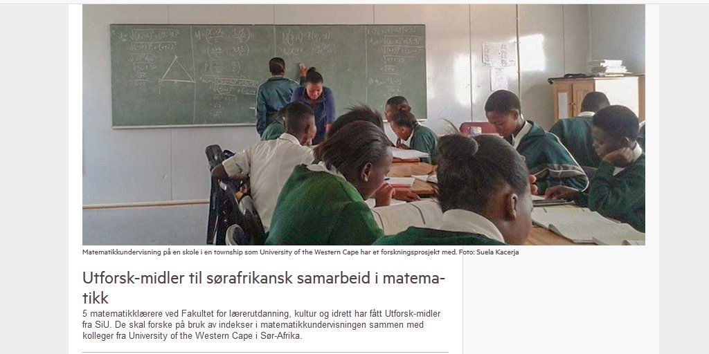 SUF på HVL tweet media