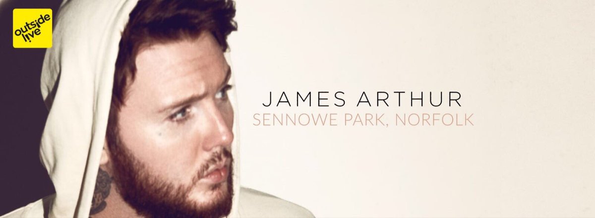 OutsideLiveUK's tweet photo. @JamesArthur23 is coming to NORFOLK! Friday 27th July at Sennowe Park. Tickets on sale this Friday at 9am. https://t.co/kDbRaU4HPG https://t.co/UAckRk3D8R