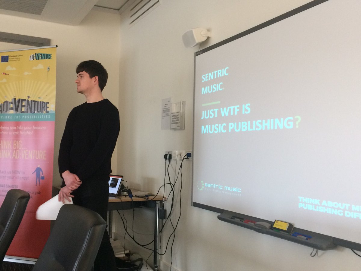 jimf58a's tweet photo. First up today Patrick from @SentricMusic @ADVENTURE_LCR @GeneratorNE #musicfutures #scousemafia https://t.co/WADa4EqsgQ